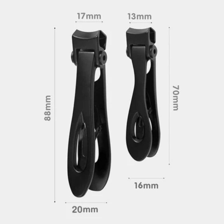 Elegant, sort negleklipper til mænd. Professionel kvalitet & ergonomisk greb for sikker & komfortabel brug.