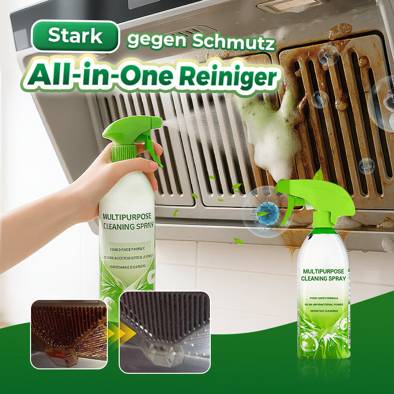 PureShine Multi-Action rengøringsspray. Effektiv til husholdningsrengøring og giver glans i hjemmet.