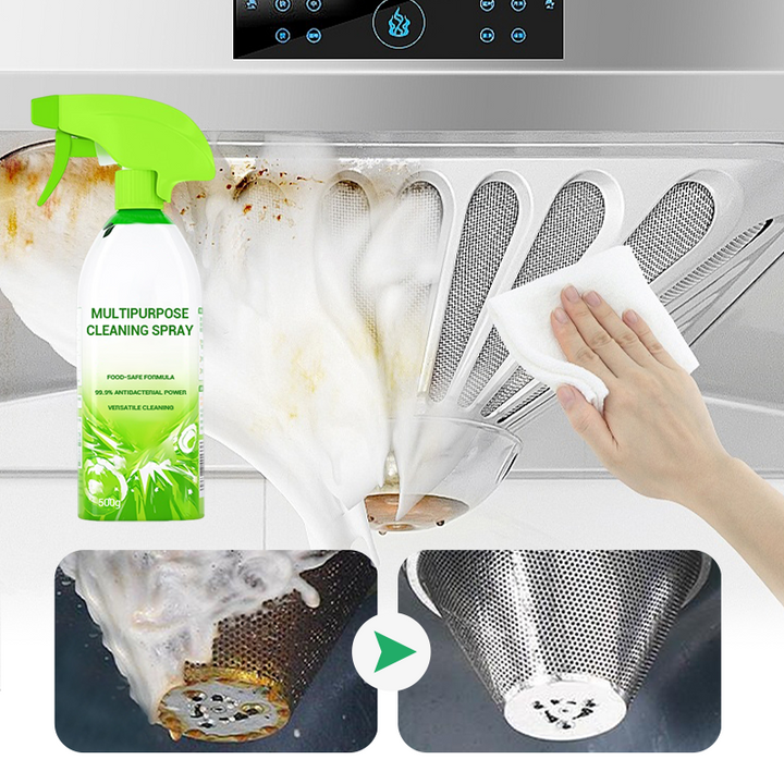 PureShine rengøringsspray giver ubesværet glans i køkken og badeværelse. Perfekt til nem rengøring.