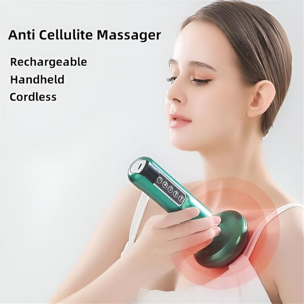 RadiancePulse cellulite massageapparat til hudopstramning og anti-cellulite hjemmebehandling.