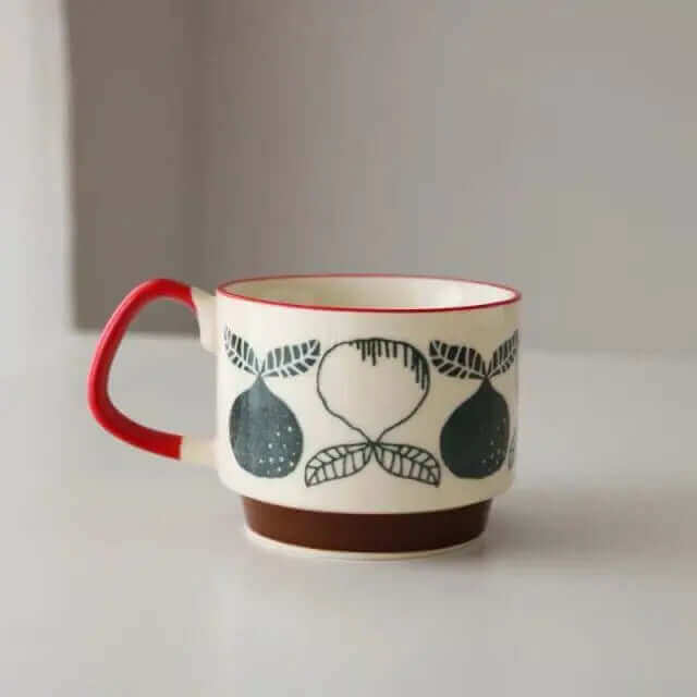 Gaveide: retro kaffekopper i vintage stil, perfekt til kaffeelskeren.