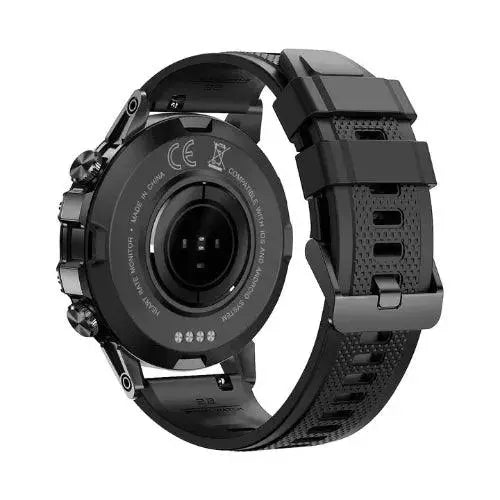 "Robust smartwatch med GPS, sundhedsovervågning, Bluetooth, IP67-vandtæt, metalhus, i forskellige farver"