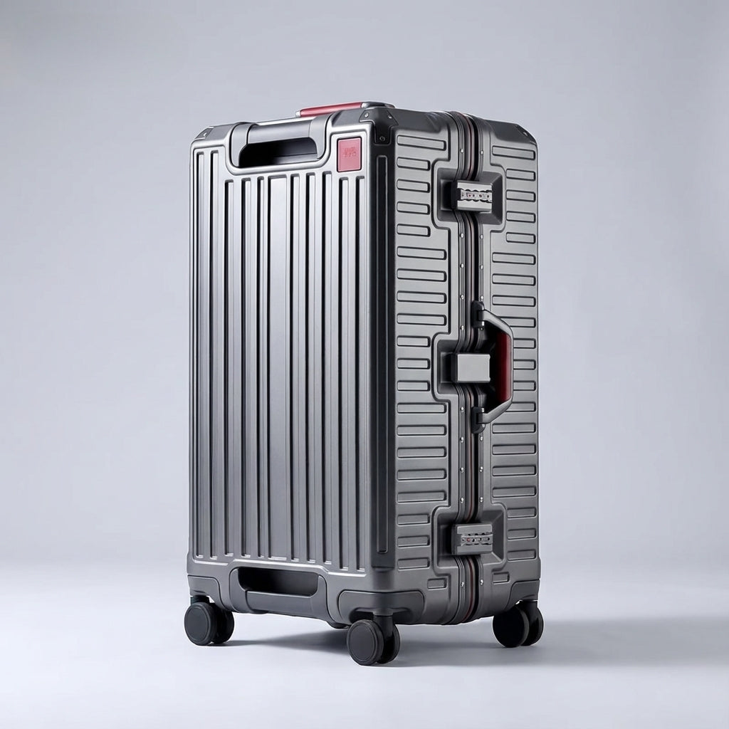 Praktisk og robust rejsekuffert med hård skal for sikker transport af din bagage på alle rejser.