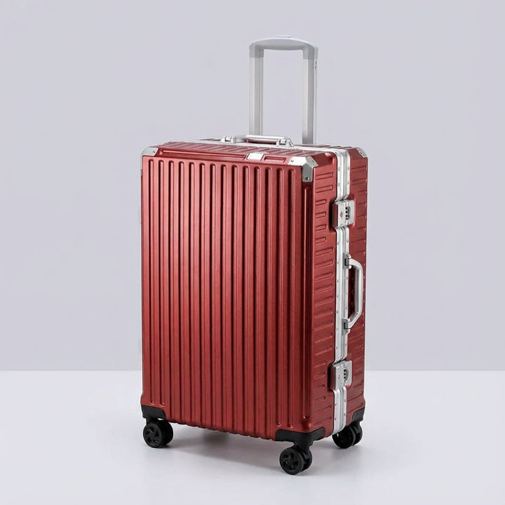 Letvægts rejsekuffert med hård skal, USB-opladning, TSA-lås og holdbar aluminiumsramme for din bagage.