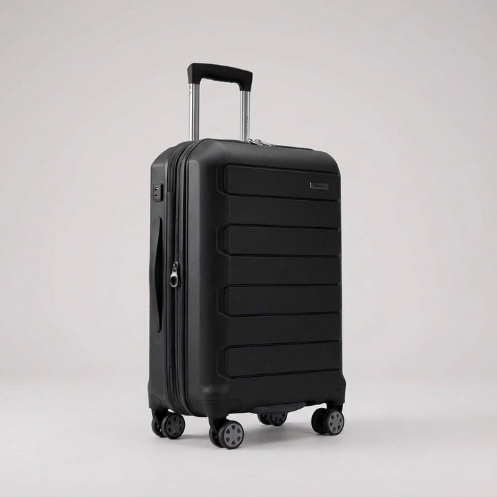 Unisex rejsekuffert hardcase, udvidelig, med 360° spinnerhjul. Klar til din næste ferie.