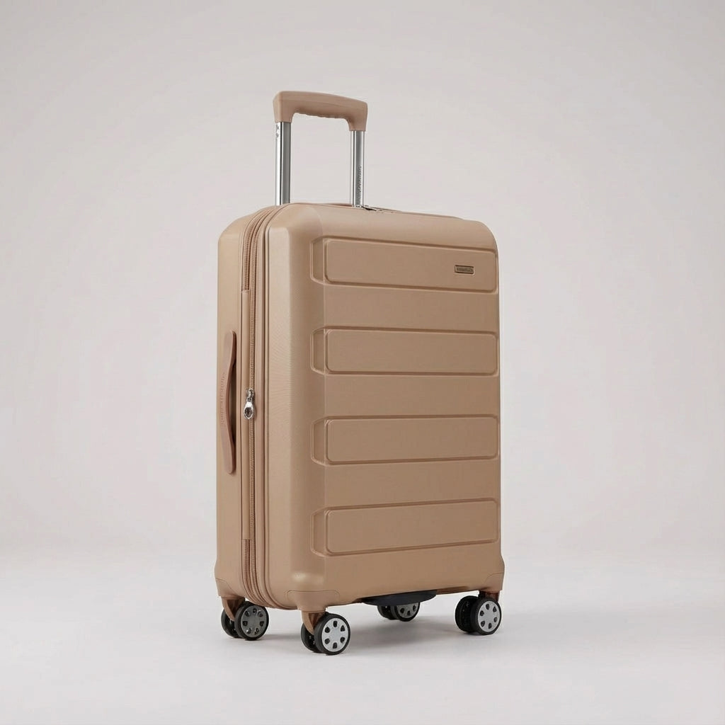 Unisex spinnerkuffert, hardcase design med udvidelse. En pålidelig og rummelig rejsetaske.