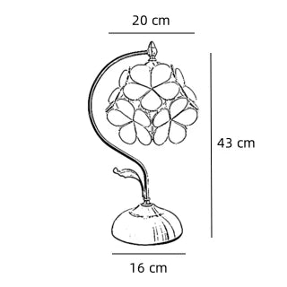 Elegant Tiffany blomsterlampe med justerbar højde og farvet glas, tilføjer charme til indretningen.