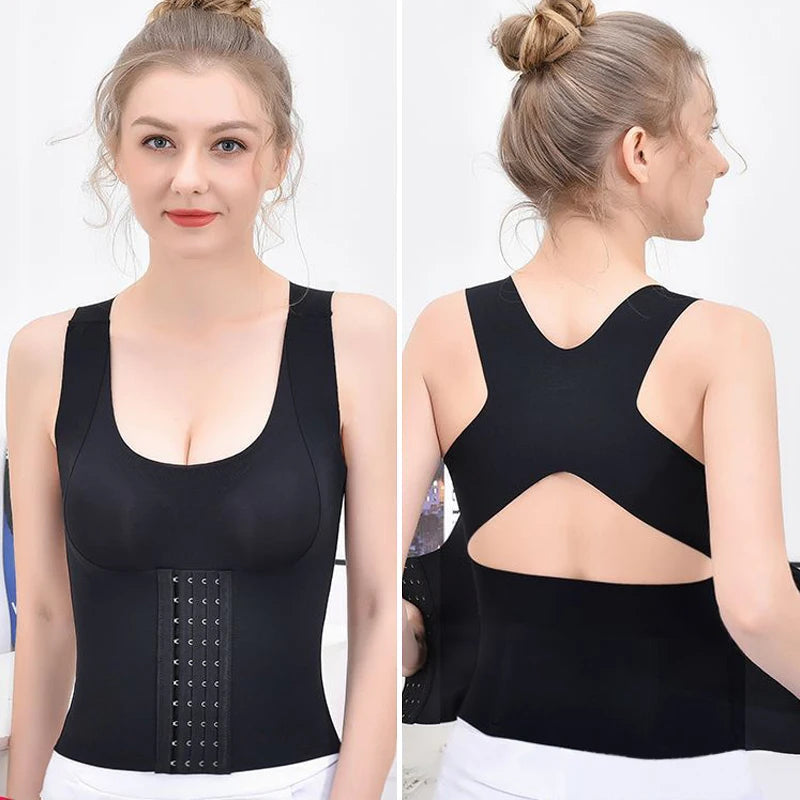 Sømløst shapewear til kvinder, giver en glat silhuet og optimal taljekontrol.
