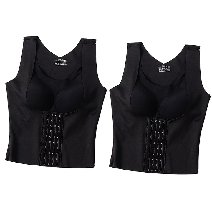 Usynligt sømløst shapewear til kvinder, fremhæver taljen og skaber en elegant figur.