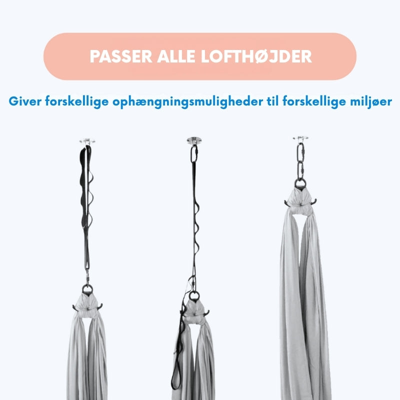 Gynge til børn, der øger fokus og ro, mens motorik og balance udvikles gennem aktiv leg.