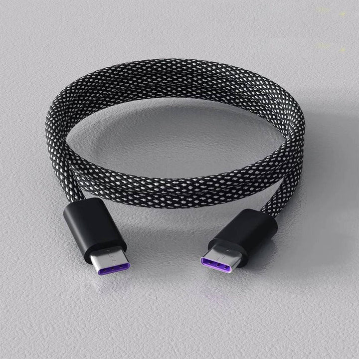 Holdbart selvoprulende magnetisk opladerkabel – det perfekte universal mobil tilbehør.