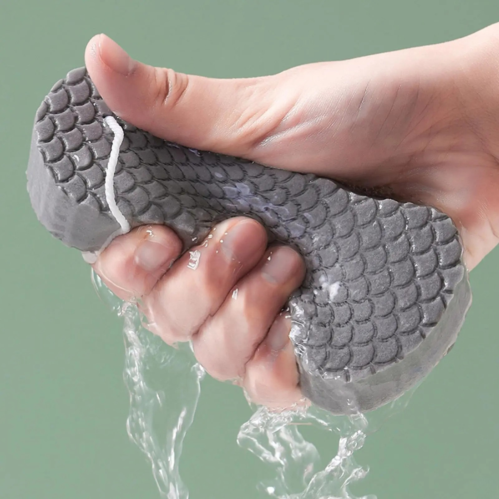 Fibervaskeklud SilkRinse for en blid eksfoliering. Opnå ren, strålende hud og naturlig glød med hudpleje.