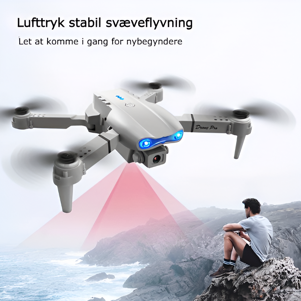 Oplev 4K luftfotografering med SkyCapture videodrone, der giver utrolig højopløsning og skarphed.