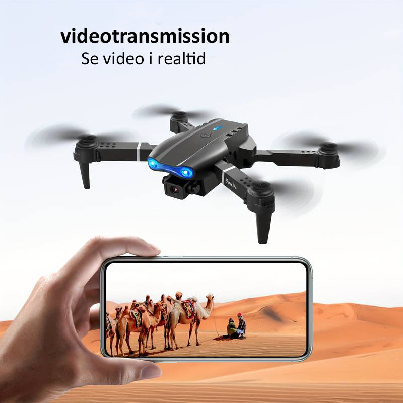 Avanceret SkyCapture 4K kamera drone til præcis luftovervågning og højopløsning billeder udendørs.