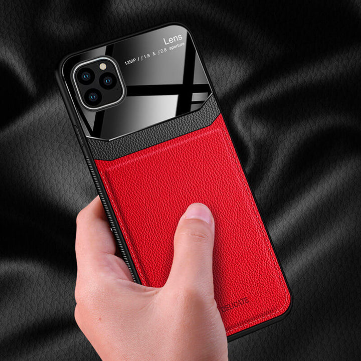 Rødt iPhone mobilcover, stødsikkert og slankt. Optimal beskyttelse mod fald og ridser til din telefon.