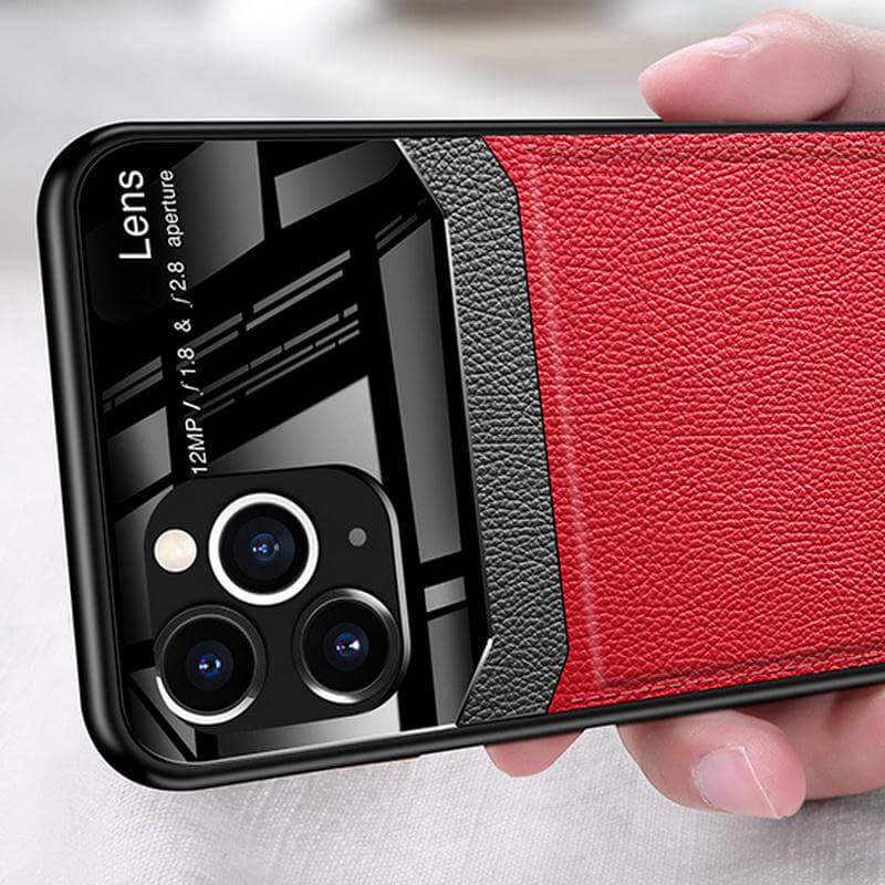 Brun iPhone etui med kønsneutralt design. Slankt, stødsikkert og slidstærkt cover til din smartphone.