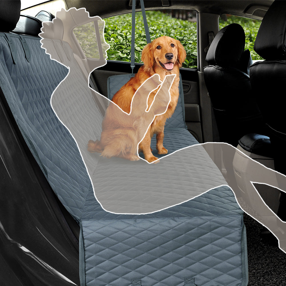Sikker og ren hundetransport med dette slidstærke bilsædebetræk.
