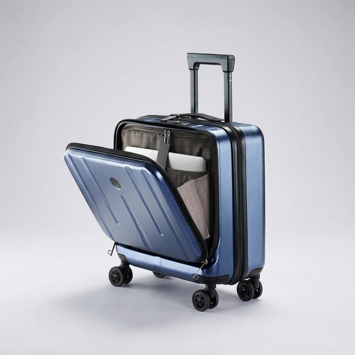 Holdbar Slimport trolley kuffert til håndbagage med dedikeret laptoprum for forretningsrejser.