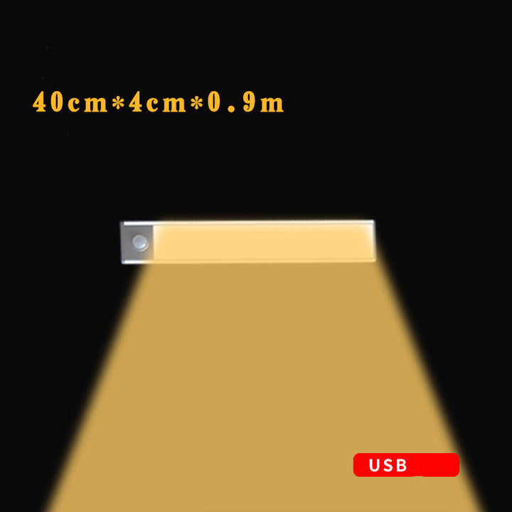 Stilren LED sensorlampe til moderne indretning.