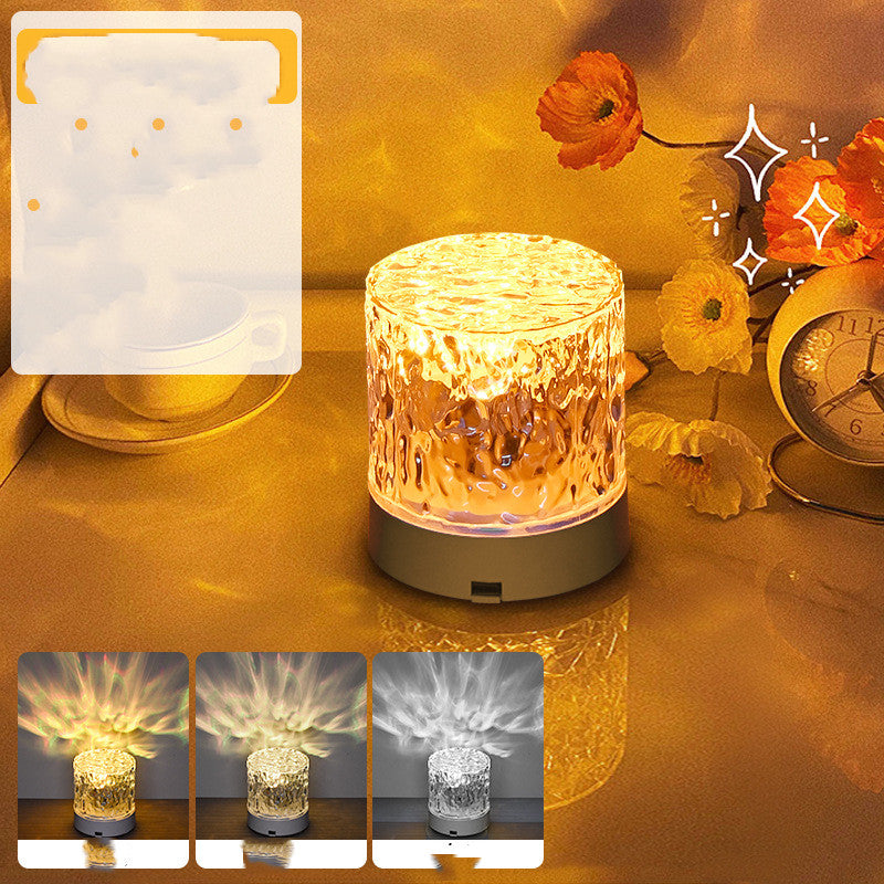 Smart WLAN lampe med dynamisk vandbølge effekt. Skab unik atmosfære med 16 RGB farver.
