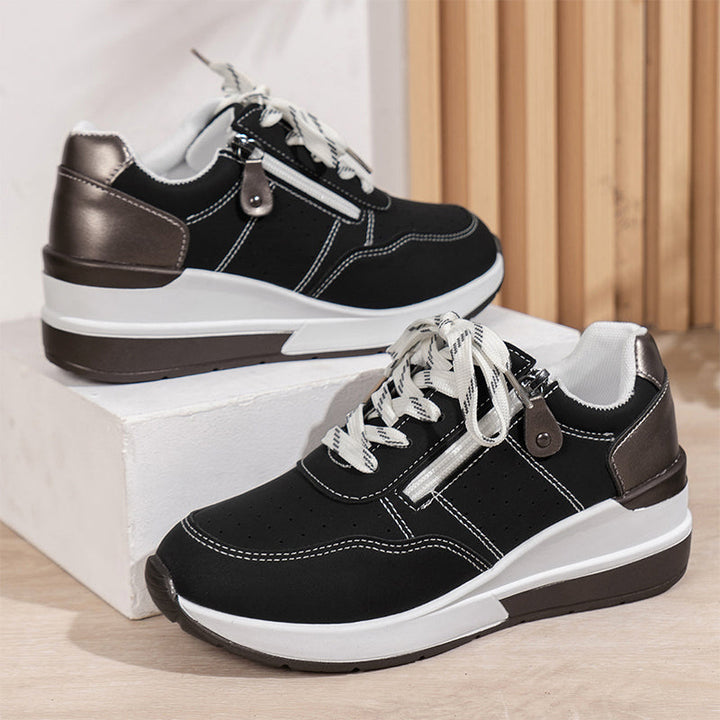 Fritidssko: Solaria sneakers, damemode med trendy stil og komfort.