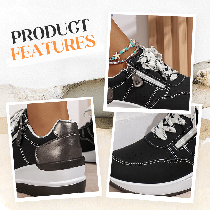 Solaria plateausko, moderne dame sneakers for et trendy og afslappet look.