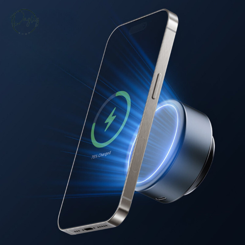 Sort magnetisk smartphone holder med stærk sugekop til forrude/instrumentbræt. Ideel til alle mobiltelefoner.