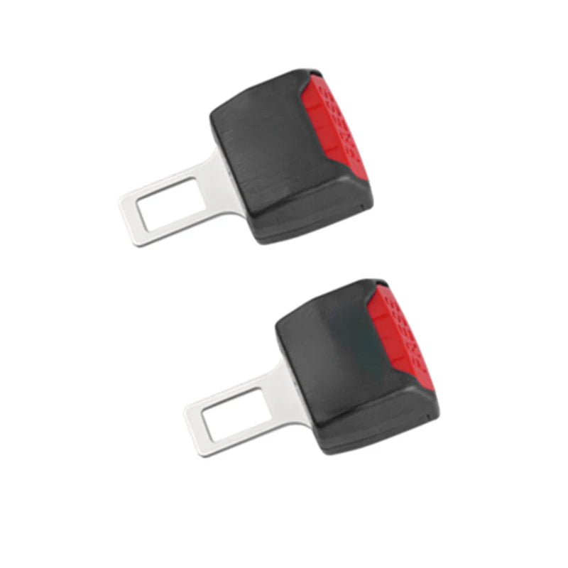 Sort universal sikkerhedsseleforlænger for komfort og bilsikkerhed i bilen. Let at installere.