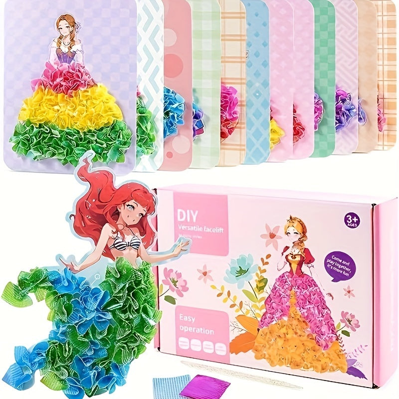 SparkArt kreative stofplader til børn 5-12 år. Perfekt til DIY stofkunst og finmotorik.