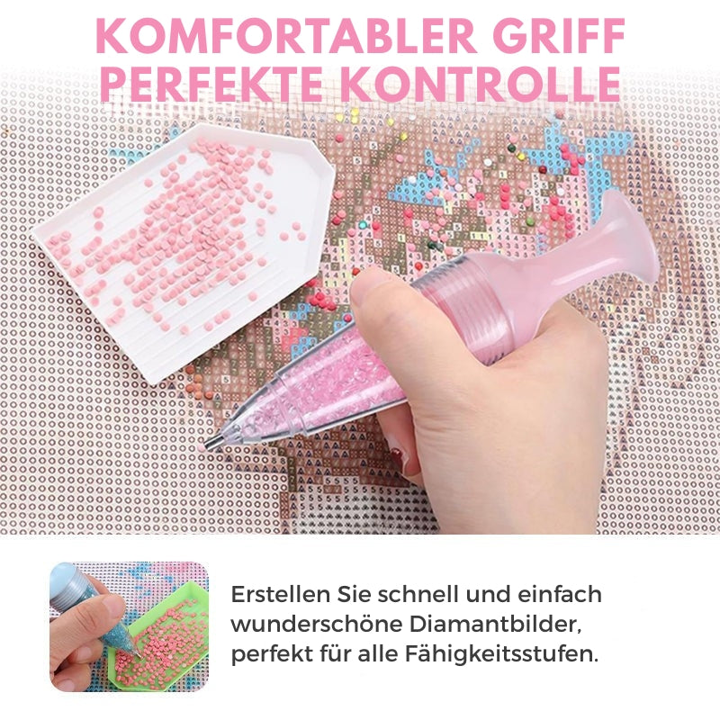 Ergonomisk SparkPoint præcisionspen sikrer perfekte detaljer i neglekunst og smykkefremstilling.