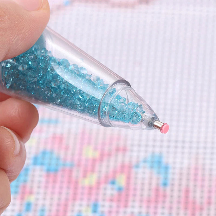 SparkPoint præcisionspen: uundværlig til smykker, neglekunst & diamantmaling. Nem at bruge.