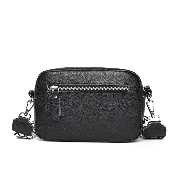 Moderne crossbody taske i læder til damer, ideel til travle dage, kombinerer stil med komfort.
