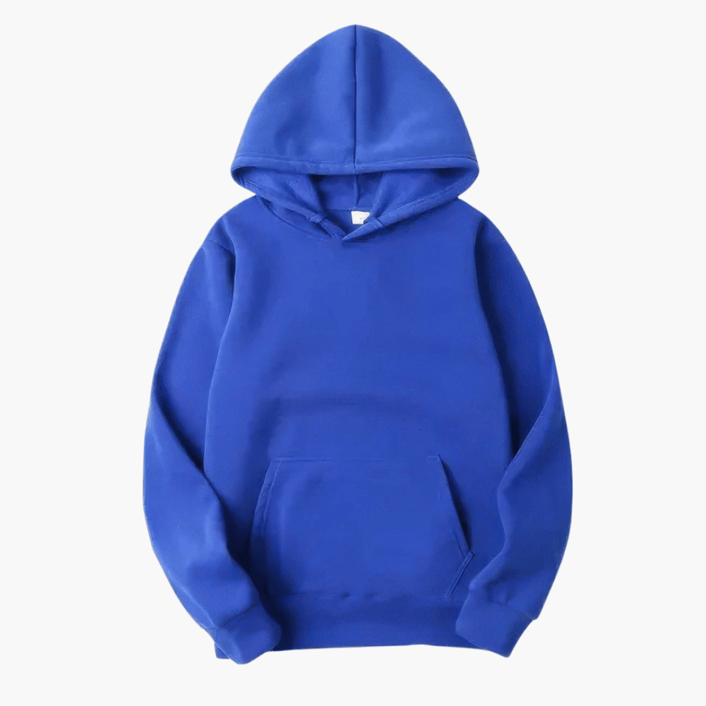 Komfortabel herre sweatshirt med hætte, ideel til casual stil og hyggelige stunder.