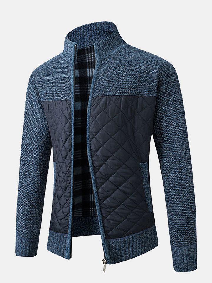 Komfortabel ternet herre sweater slim fit til casual og fritidsbrug. Stilfuld til hverdagen med god pasform.