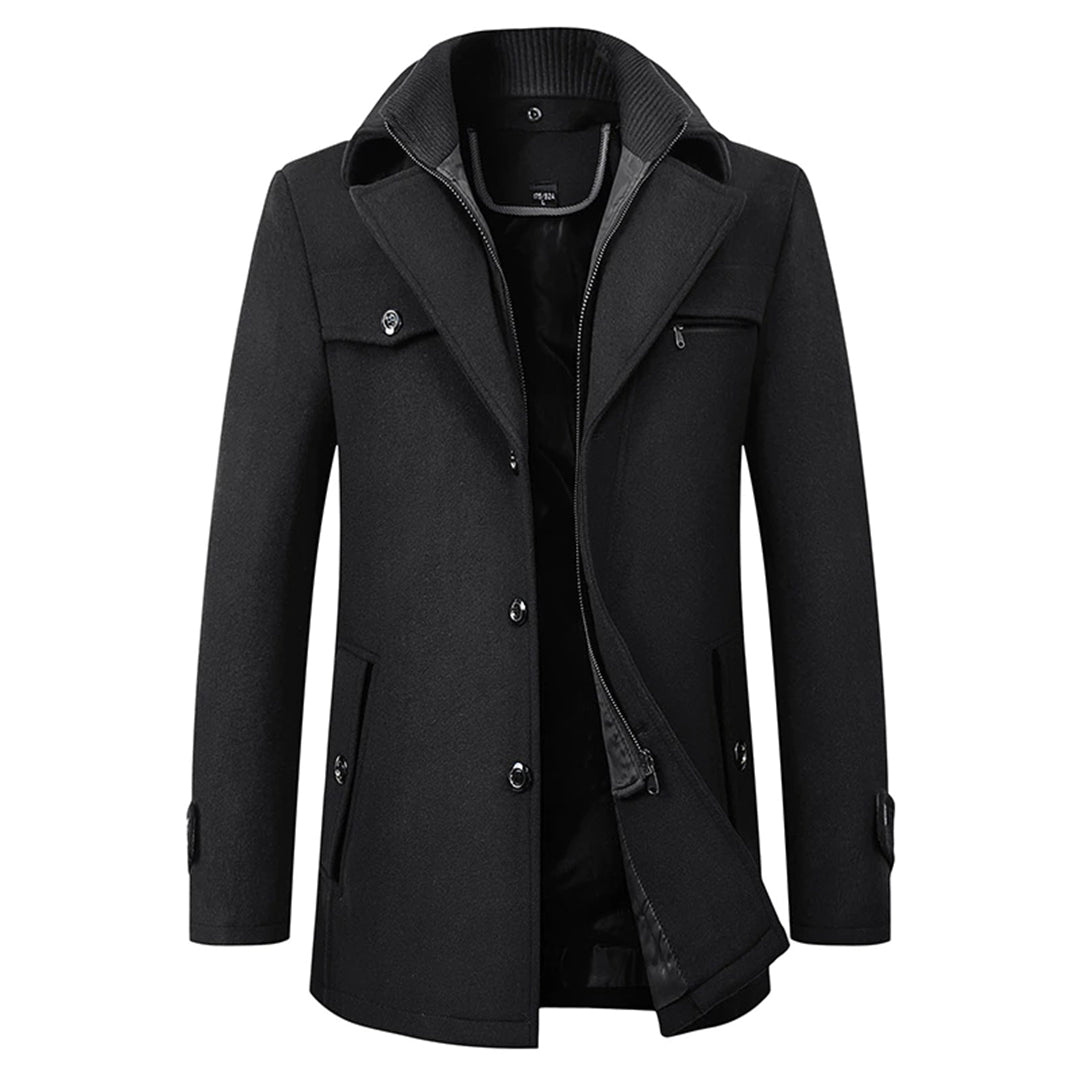 Stilfuld varm bomberjakke til mænd, perfekt til efterår og vinter. Alsidig herrejakke i moderne design.