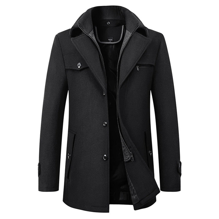 Stilfuld varm bomberjakke til mænd, perfekt til efterår og vinter. Alsidig herrejakke i moderne design.