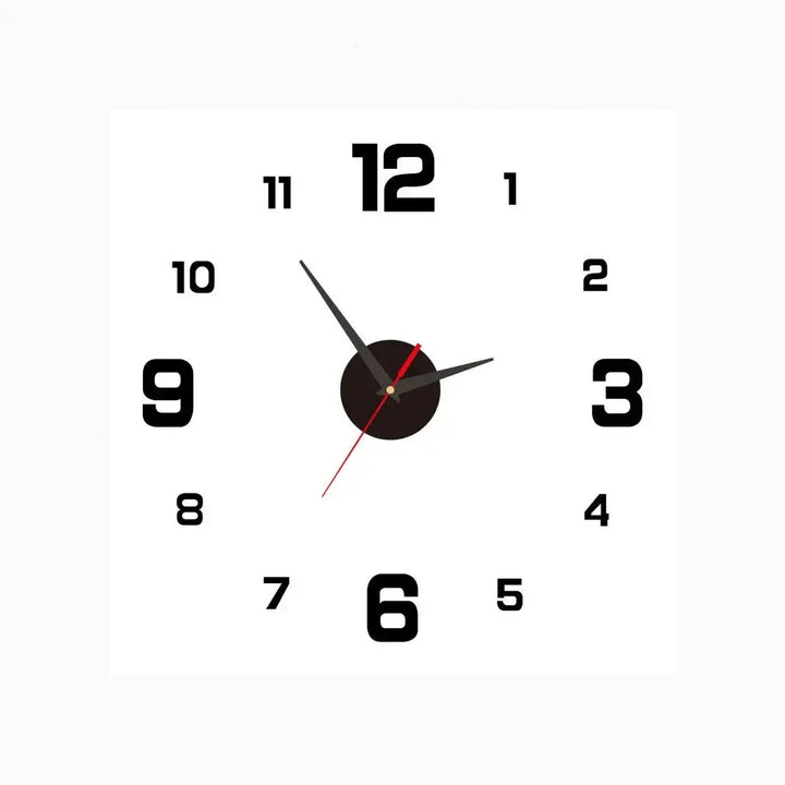 Stilfuldt digitalt vægur der viser tiden tydeligt. SilentTime er et moderne og lydløst valg til ethvert rum.