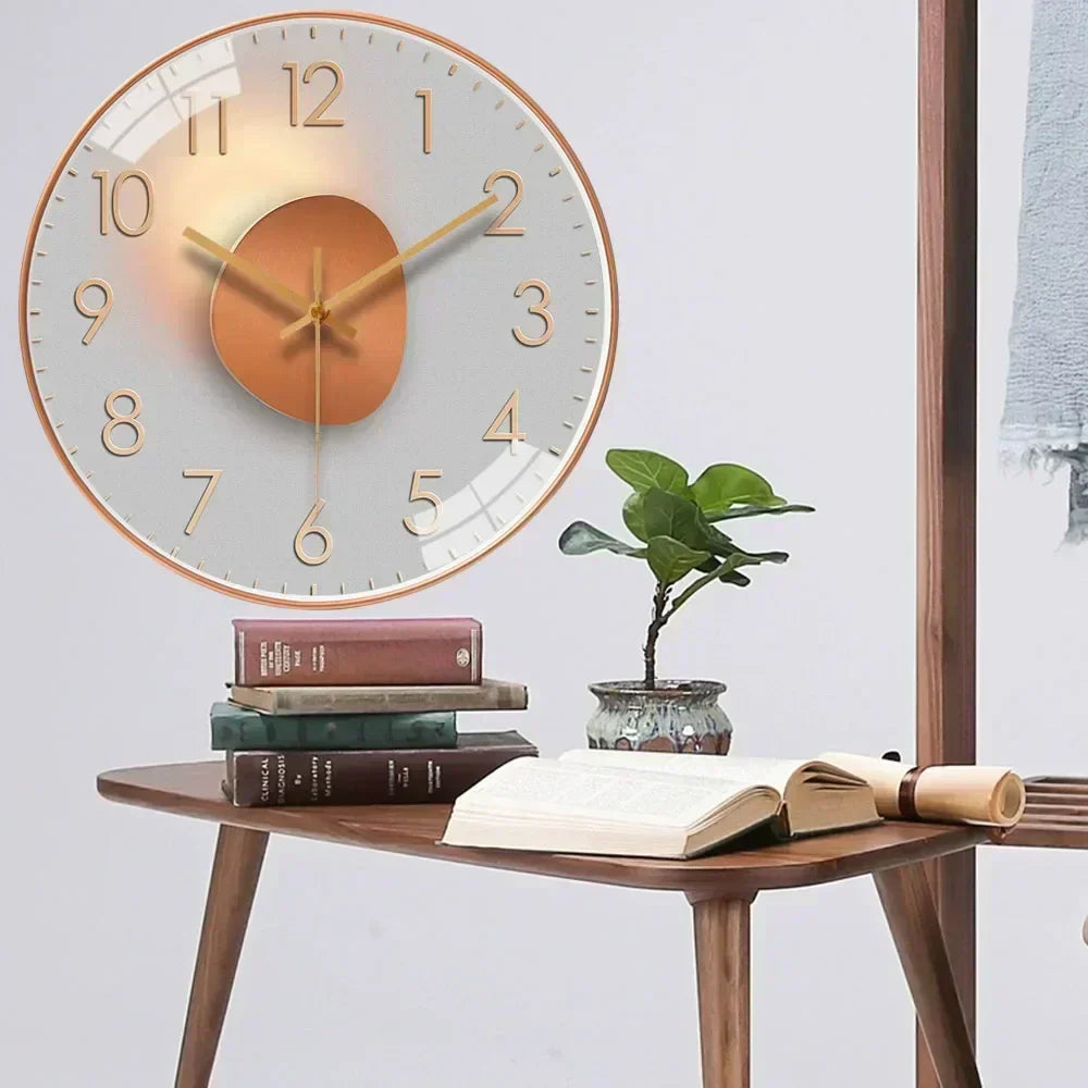 Professionelt digitalt kontorur, SilentTime. Forbedrer produktivitet med tydeligt, lydløst display.