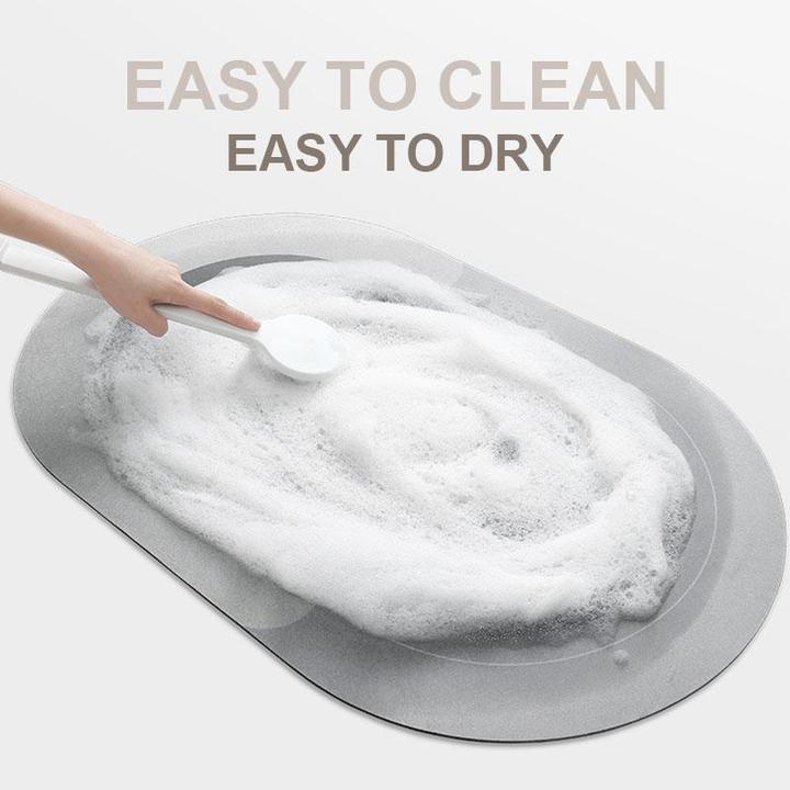 Elegant bademåtte til badeværelset. Superabsorberende og bidrager til interiøret.