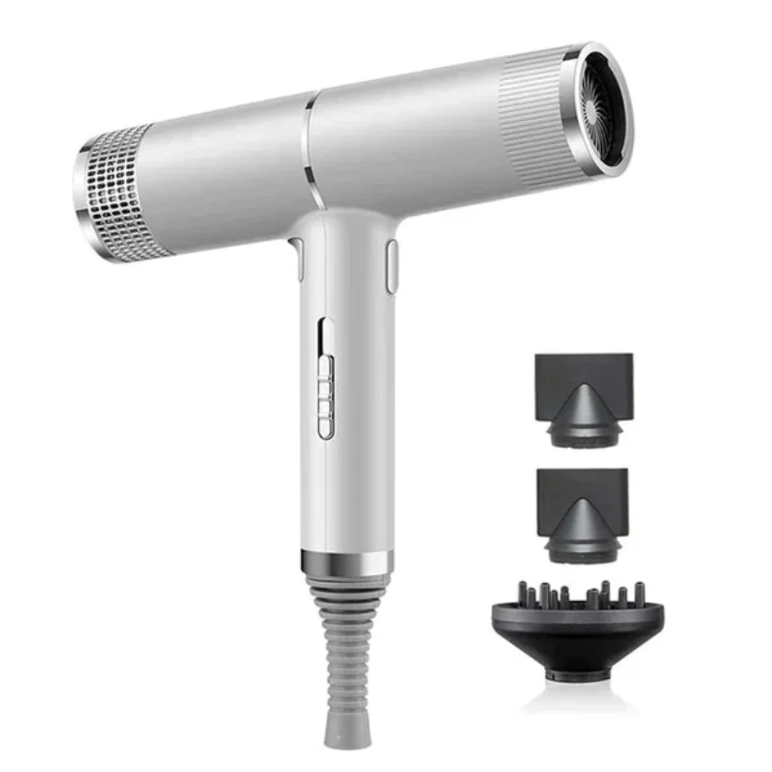 Kraftfuld SwiftDry magnetisk hårtørrer for hurtig og effektiv hårstyling med et skånsomt touch.