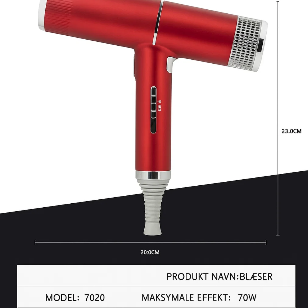 Oplev daglig luksus med SwiftDry magnetisk hårtørrer, hurtig, skånsom og sikrer smukt, glat hår.