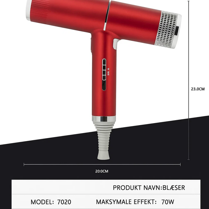 Oplev daglig luksus med SwiftDry magnetisk hårtørrer, hurtig, skånsom og sikrer smukt, glat hår.