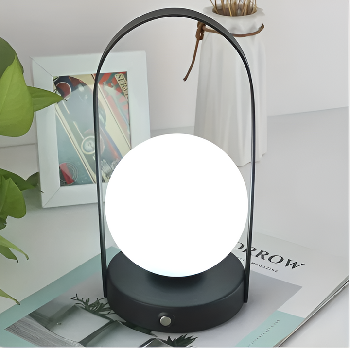 Moderne design trådløs bordlampe. Skab stilfuld indretning med fleksibel og genopladelig belysning i hjemmet.