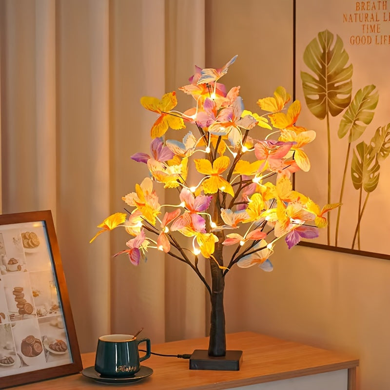 Elegant BranchLume LED-lampe, batteridrevet dekorationslampe til moderne hjemmeindretning.