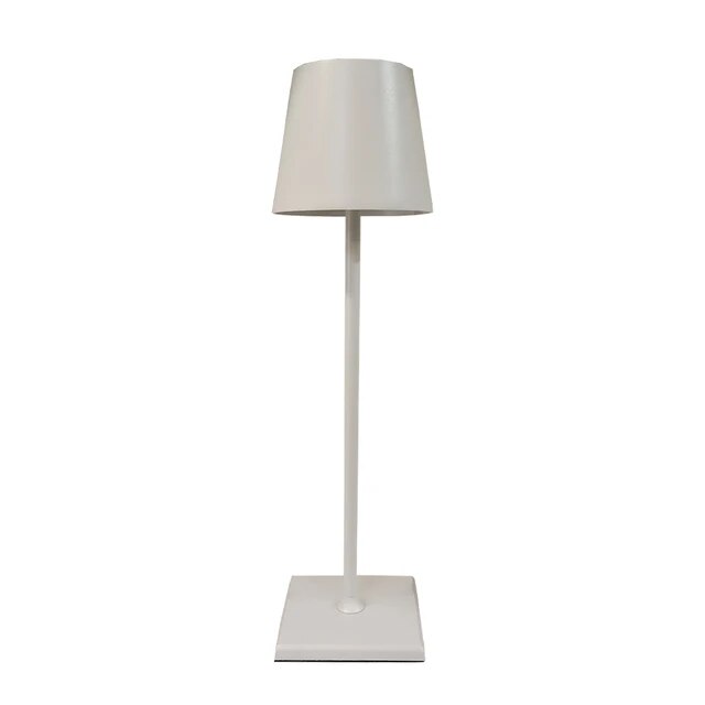 Trådløs LED bordlampe, skaber den perfekte hyggebelysning ude.