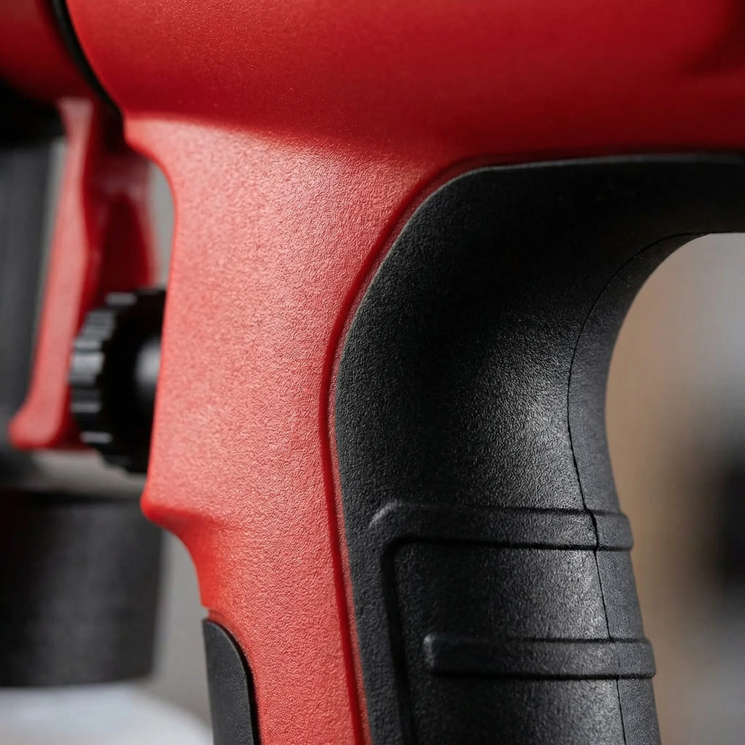 Universal trådløs malerpistol til hurtig og ensartet maling. Perfekt til større overflader.
