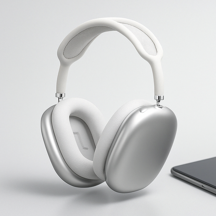 Trådløse Bluetooth over-ear hovedtelefoner med aktiv støjreduktion (ANC) for ren musiknydelse.