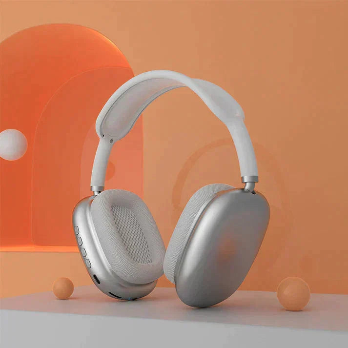Komfortable trådløse Bluetooth høretelefoner, perfekte til musik on-the-go.