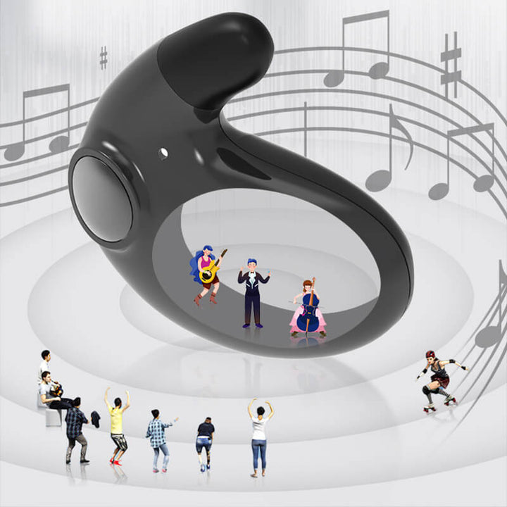 Bluetooth øretelefoner med aktiv støjreduktion, perfekte til pendling; klar lydkvalitet.