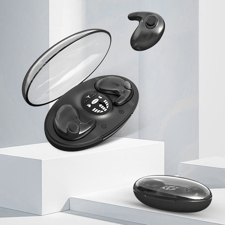Avancerede trådløse Bluetooth gadgets med in-ear design og aktiv støjreduktion for premium lyd.